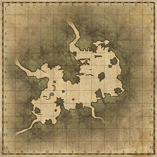 Minimap of Bahamar, Dark Swamp