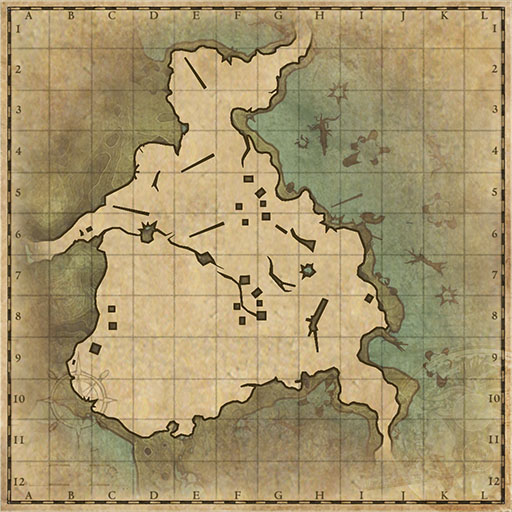 Minimap of Bahamar, Swamp of Peril