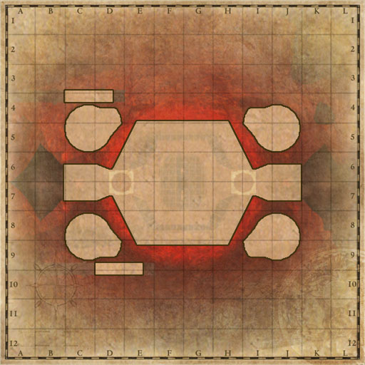 Minimap of Party Mission : Fury Lava Leaf