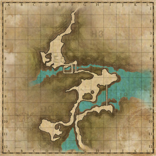 Minimap of Jezebel Glen