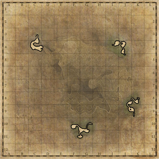 Minimap of Island of Fire