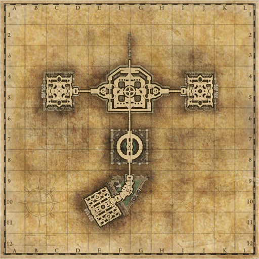 Minimap of Private Raid, Arbremon