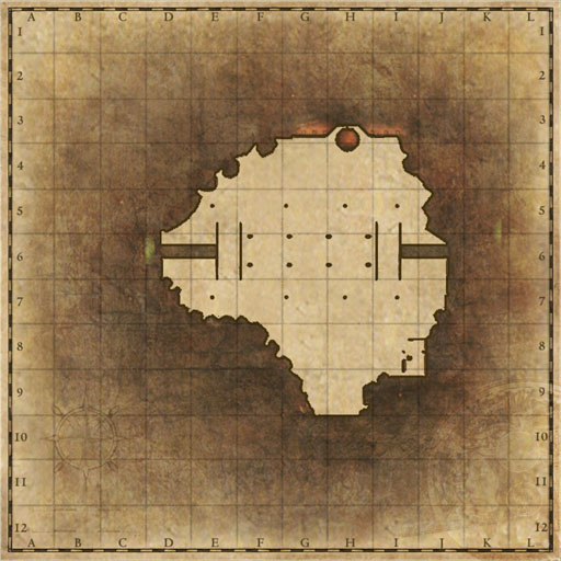 Minimap of Sacred Dungeon