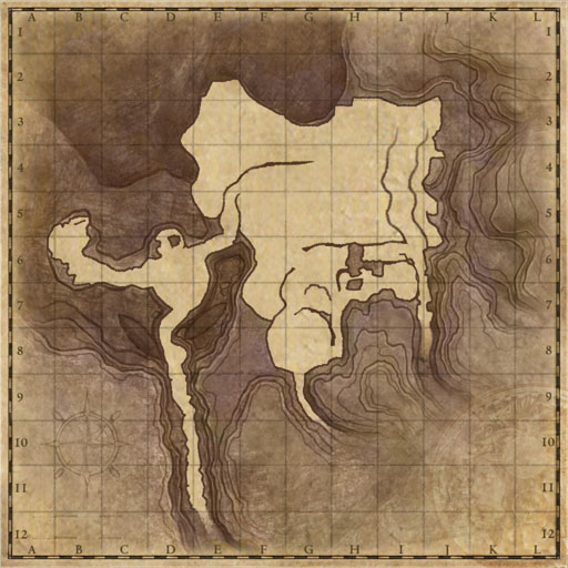 Minimap of Desolate Cliff of Porto Bello