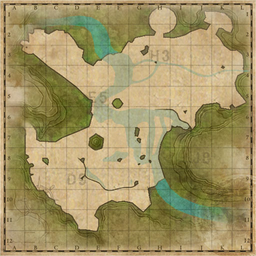 Minimap of Ustiur, Ustiur Jungle Area 3