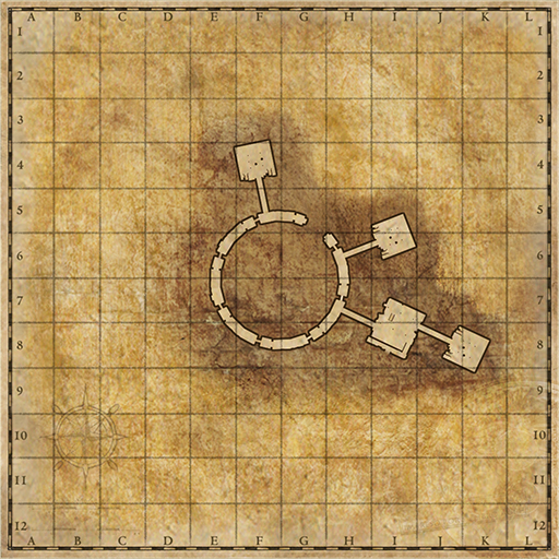 Minimap of Tigres Prison B2F