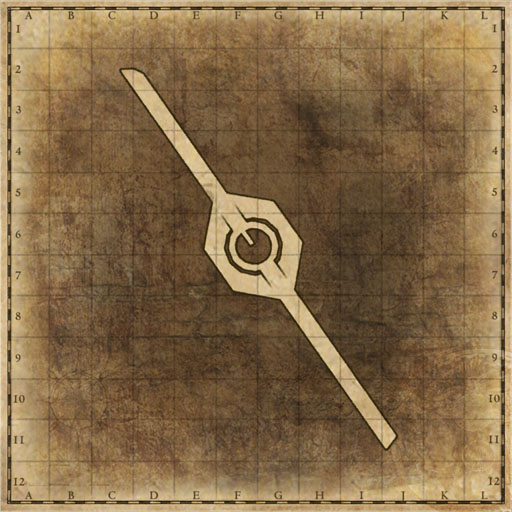 Minimap of Private Raid : WEIRD-KNIGHT