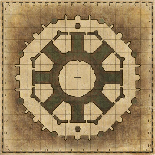 Minimap of Inside Tower of Ice Wizard