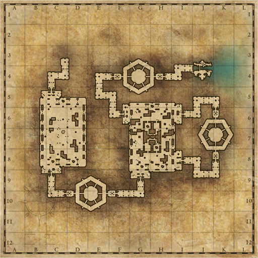 Minimap of Mission : Lucifer Castle, The Basement Lab