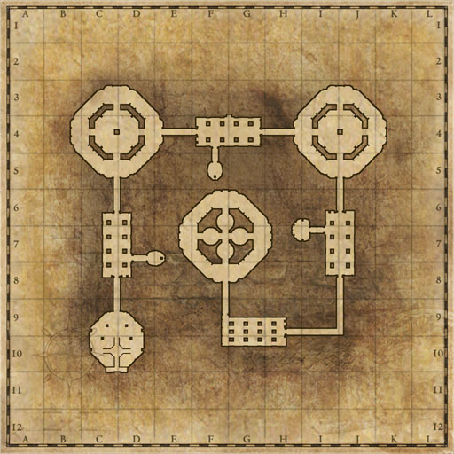 Minimap of Secret Tower 1F