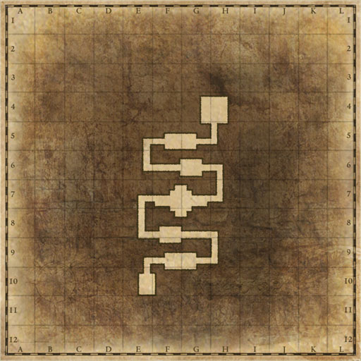 Minimap of Tetra Ruins Expedition EASY