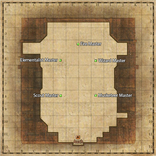 Minimap of Master Room of Auch