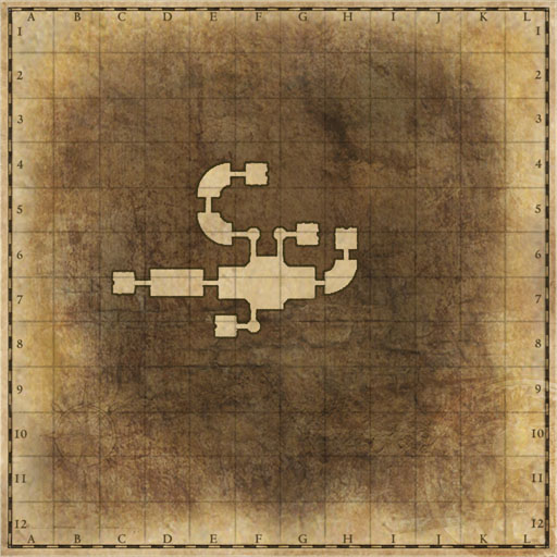 Minimap of Demonic Dr. Torsche's Mansion Dungeon : Hard