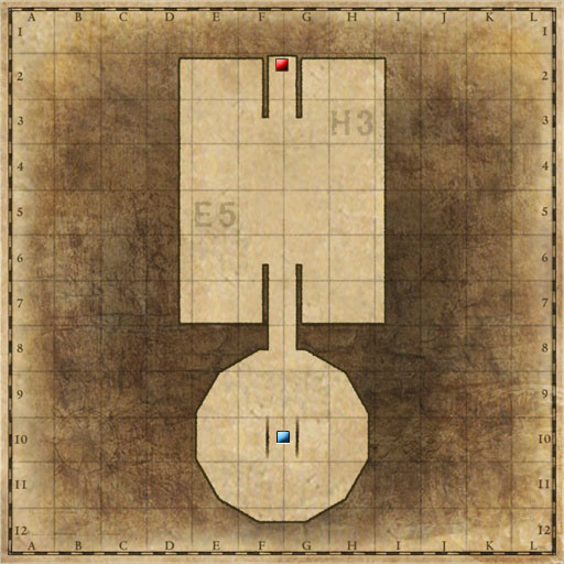 Minimap of [Event Mission] Gold Dungeon (Internal Warfare) Lv.2