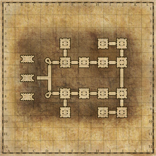 Minimap of [Event] Protect the Sled!