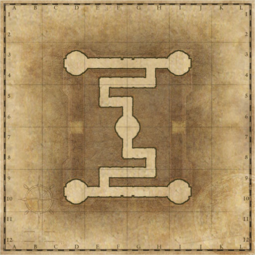 Minimap of [Event Mission] Interchange Lv.1