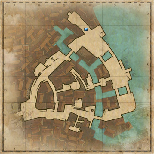 Minimap of Las Casas by the Sea
