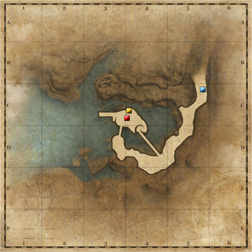 Minimap of Demon of the Sea, Loby Dick