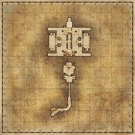 Minimap of Mission : Demonic Sphinx