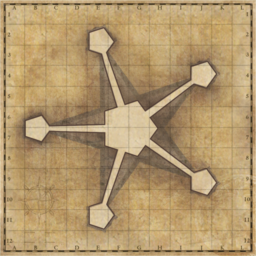 Minimap of Sky Road's Ruins
